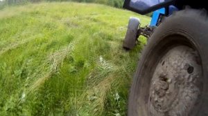 Косьба люцерны с ЖВП-4.9  МТЗ-82.1