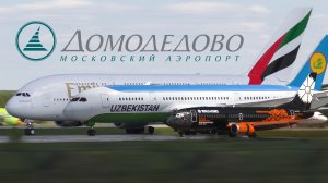Споттинг в Домодедово. Посадки и взлеты самолетов | 2022