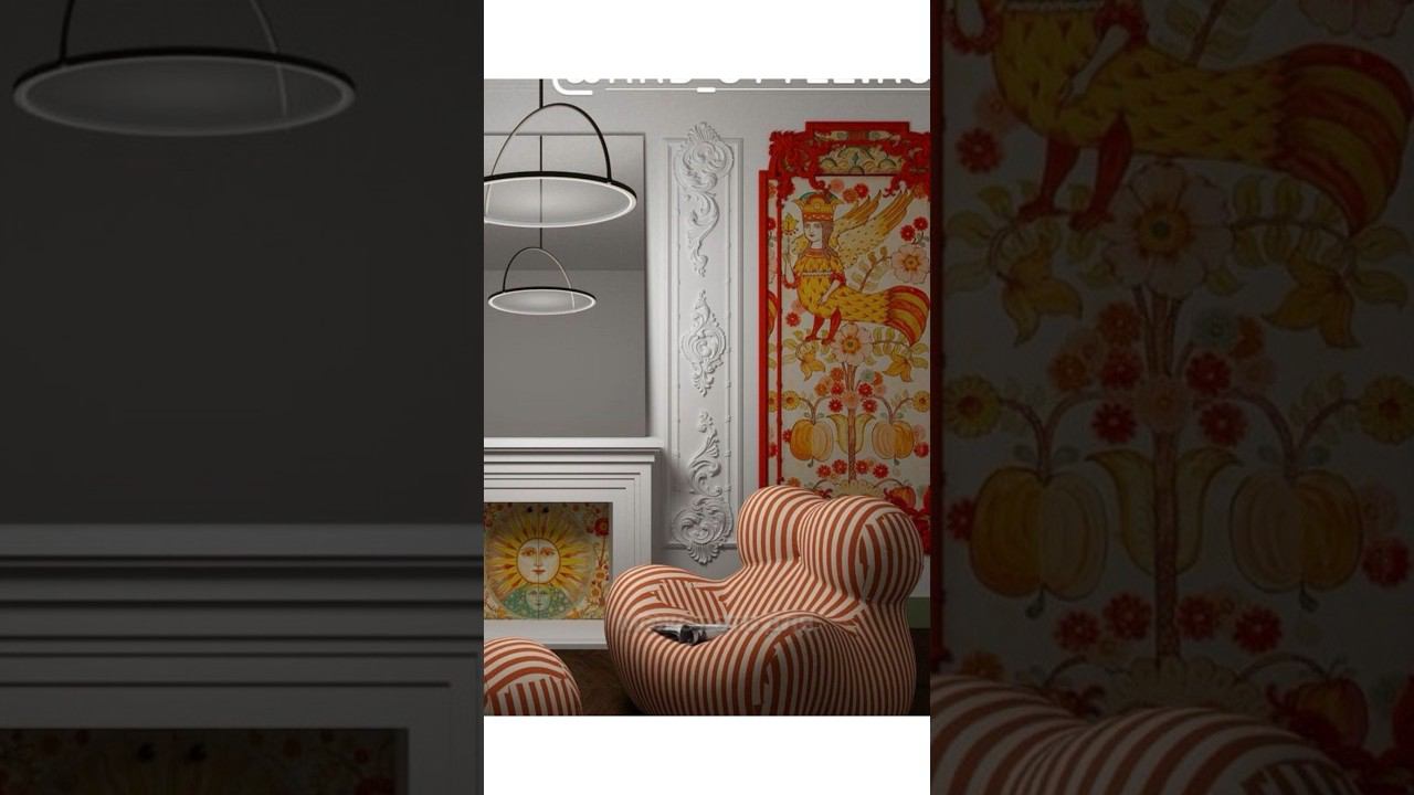 Русский стиль в современный интерьер #дизайнинтерьера #ремонт #интерьер #дизайн #home #обзор #стиль смотреть онлайн