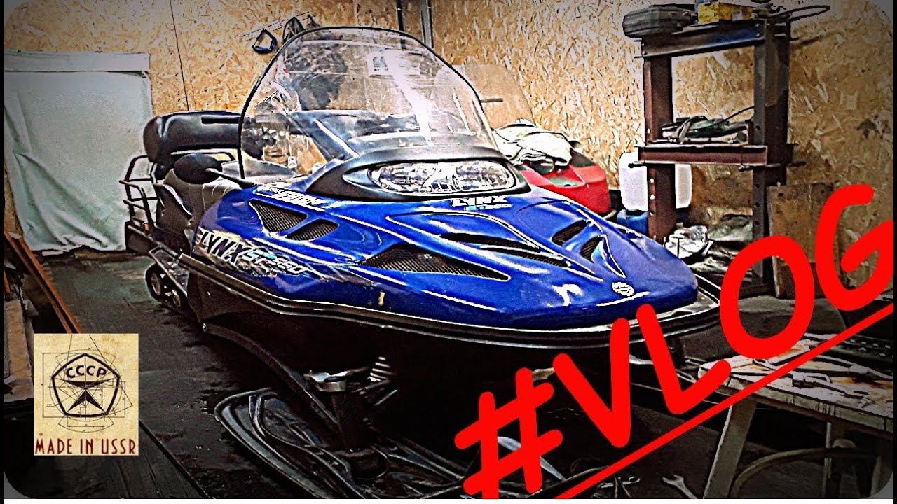 Сломаная подвеска BRP Ski Doo Lynx ROTAX 550F_Тайга РМЗ-500 лопнул коленвал!!!! смотреть онлайн