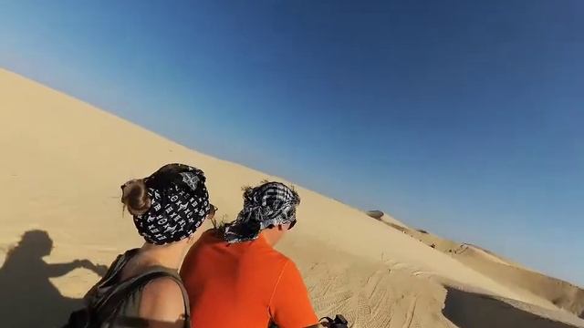 Пустыня Сахара. Катание на квадроциклах