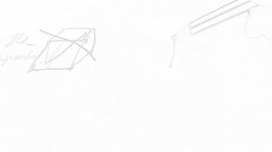 Как быстро нарисовать параллелепипед (многогранник) куб