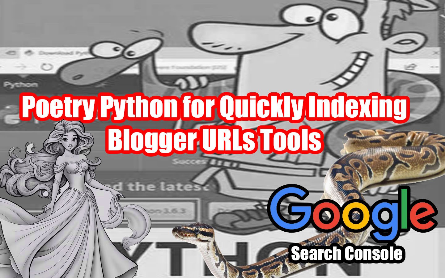 Poetry Python for Quickly Indexing Blogger URLs Tools