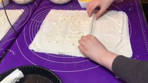 Турецкий Бюрек для ленивых ,хрустящий слоенный пирог с сыром , вкуснее не ели ??