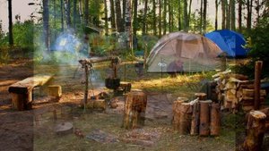 Как правильно организовать походной лагерь и выбрать место для палатки