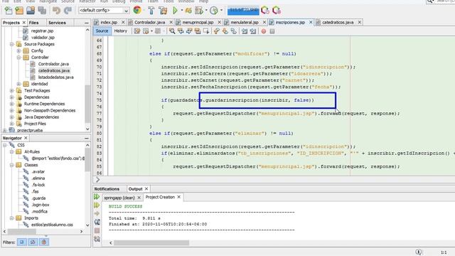 COMO PROGRAMAR CRUD EN SPRING WEB FACE SERVELET JAVA JSP смотреть онлайн