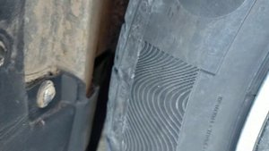 Брызговики Renault Sandero/Logan Stepway передние увеличенные
