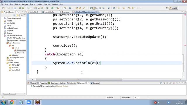 Class 51 | Advance Java Servlet 11