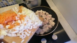 Как я всегда готовлю курицу с макаронами