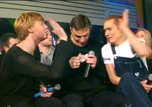 Лучшие моменты боя на Музыкальном ринге Иванушек и Любэ