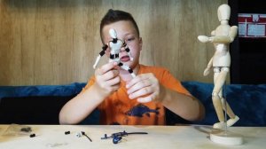 Обзор: пластмассовая фигурка человека с подвижными суставами "Катана"