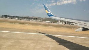 Взлёт из аэропорта Даламан YDA Take off in Dalaman, Turkye