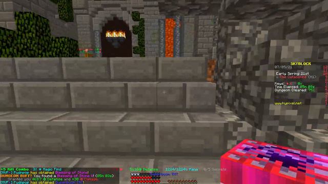 Hypixel Skyblock Dungeons Master Mode Floor 1 SOLO смотреть онлайн