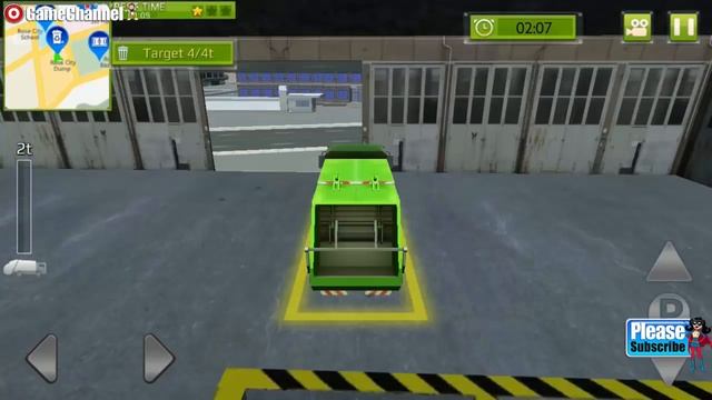 Garbage Truck Simulator Pro / Heavy Truck Simulation Game / Android Gameplay Video #3