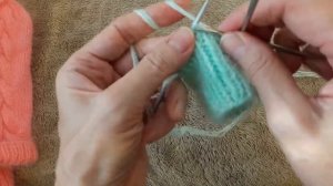 Как делать прибавки у правой варежки "индийский клин". Часть1.