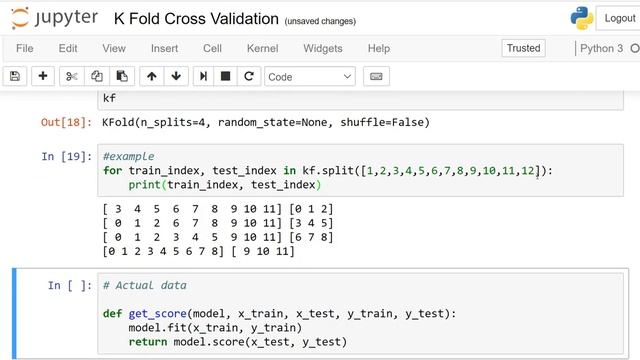 K Fold Cross Validation using Python: Project: Urdu/Hindi
