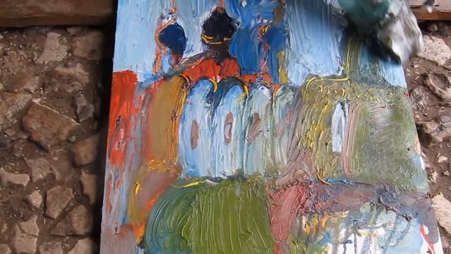 Картины маслом, мастер-класс смотреть онлайн