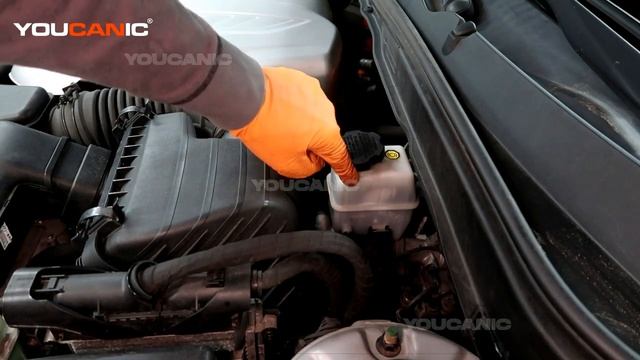 2011-2013 Hyundai Sonata Hybrid - Check & Add Brake Fluid смотреть онлайн