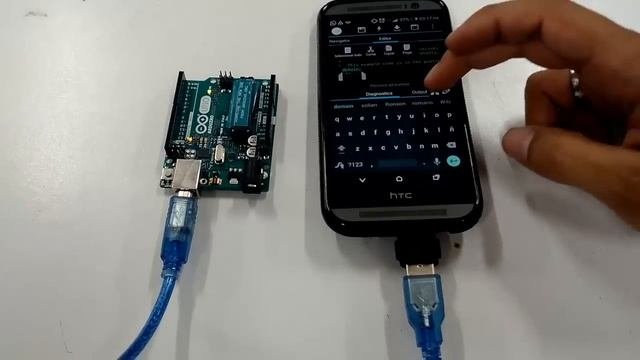 Arduino Proyecto MINI Con ArduinoDroid / Program Arduino Projects MINI With ArduinoDroid