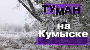 Туман над Кумысной поляной в Саратове декабрь 2022