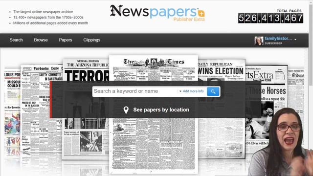 BEST Way Find Your Ancestors in Historical  Newspapers - KEYWORDS