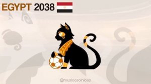 mascota de cada futura copa mundial