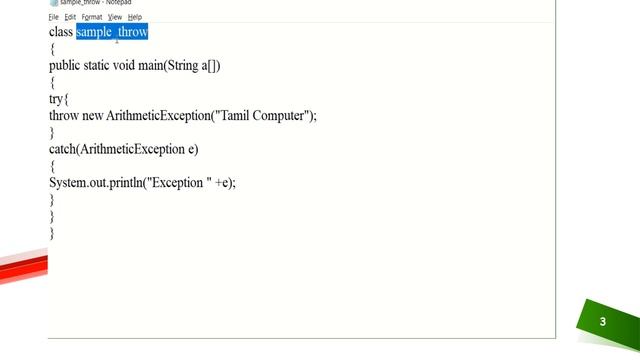 Boost Your Java Programming Skills: Exploring the THROW Keyword for Explicit Exception Handling