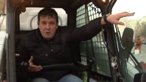 Уборка снега на бобкате. Проверено на себе
