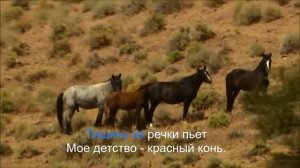 Караоке-версия песни "Красный конь".
