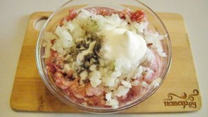 Бублики с фаршем в духовке