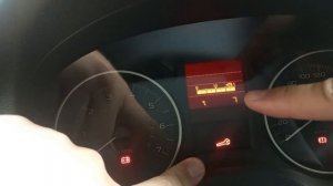 Как убрать значок межсервисного интервала на Peugeot 301