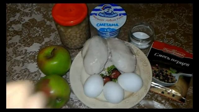 ПП-салат с ЯБЛОКОМ и курицей / совместно с Валентиной Свердликовской смотреть онлайн