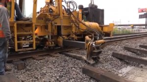 Техника для замены железнодорожных шпал