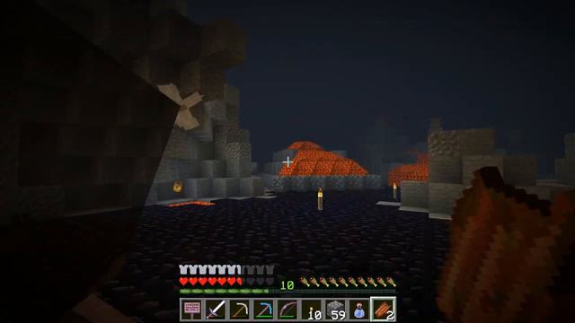 Kaizo Caverns 10 - Co-op Индюк и Петух