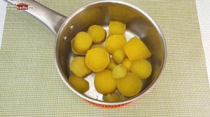 Пюре из батата. Гарнир или начинка для пирожков. Батат Рецепты.