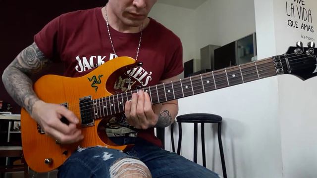 Gary Moore - "All Your Love" - Guitar Solo (cover) смотреть онлайн
