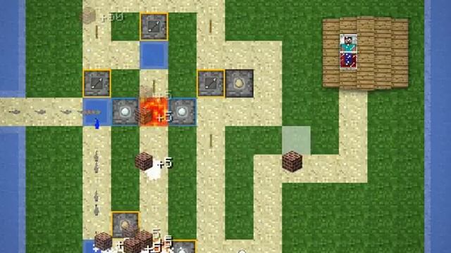 Minecraft Tower Defense part 1 BOSS смотреть онлайн