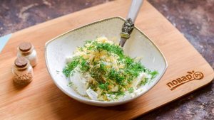 Лаваш с творогом и сыром