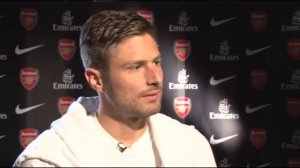 Olivier Giroud Pre-Newcastle Interview May 2013