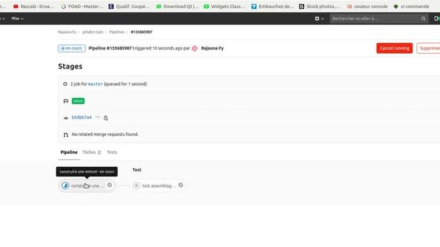 Tutoriel Gitlab-CI - Le principe de base смотреть онлайн