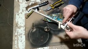 чистка пистолета от пены