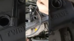 Масло в свечных колодцах GA15-DE. Иридиевые свечи после 150000 км. Второе видео