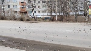 В Ухте гуляет ветер. 04.05.2023г., г. Ухта, республика Коми.