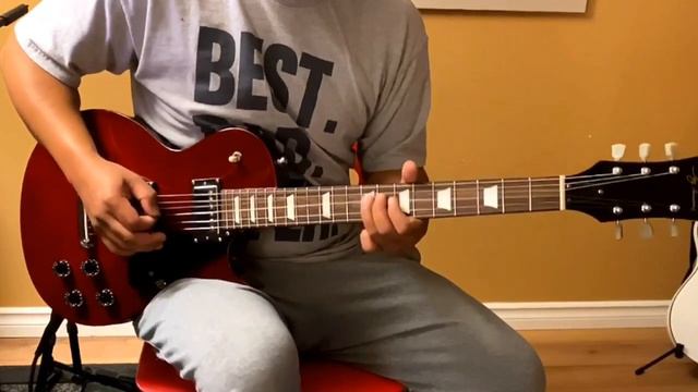 Rock out on this vintage Jay Turser LP style guitar смотреть онлайн