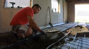 Стяжка. Полусухая стяжка пола.