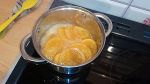 Карамелизованный апельсин. Домашние цукаты из апельсина.