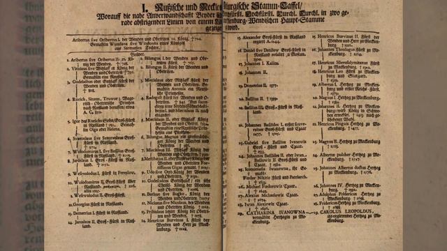 Родословная Рюрика от Фридриха Томаса смотреть онлайн