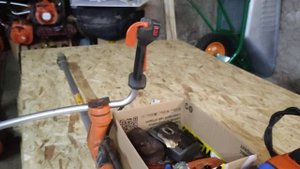 husqvarna 343F разбор кустореза на запчасти.