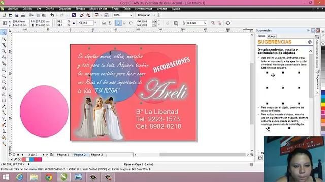 Tarjeta de Presentacion en CorelDRAW X6 смотреть онлайн