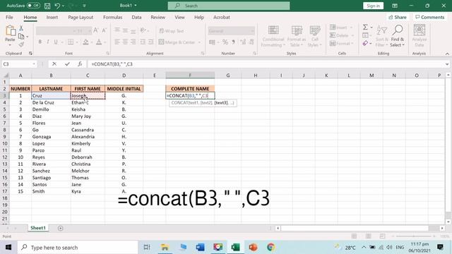 How to: Merge Columns in Excel смотреть онлайн